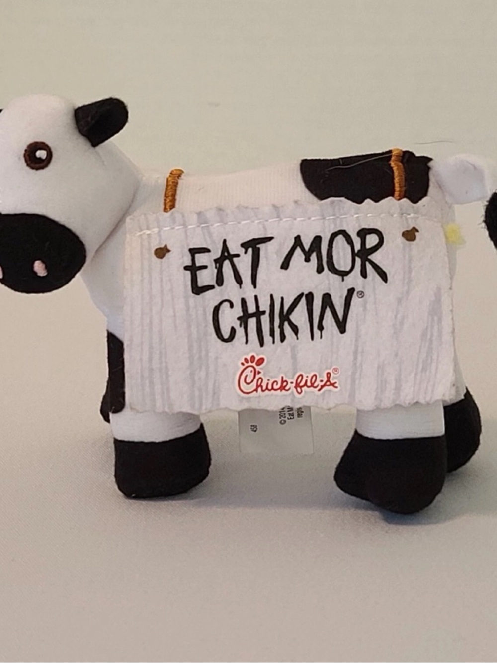 Chick-fil-A Plush Cow 'EAT MOR CHIKIN' Toy